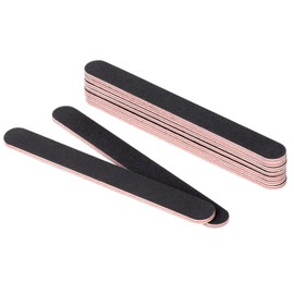 Nail Files Buffers Set 100/180 Grit Double Sided Emery File Buffer for Acrylic Nails Professional Manicure Tools Kit Art Care Pedicure Boards Doubled Sides Fingernail Tool Filer Home Salon Use 12X