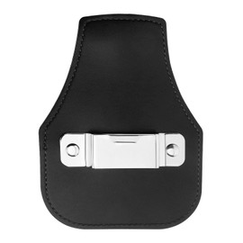 The Lord of the Tools Woodworking Tape Measure Holder Hanging Waist Tape Measure Case Metal Leather Tape Measure Cover Tape Measure Case for Tape Measure Pencil Screwdriver Black