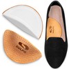 SULPO Orthopaedic Wedge Insoles, Leather Insoles for Flat Feet, Insoles