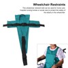 Wheelchair Seatbelt Adjustable Soft Breathable Waterproof Restraint Straps for The