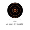 Birchwood Casey Big Burst 6-Inch Bull's-Eye, 12 - 6-Inch Revealing