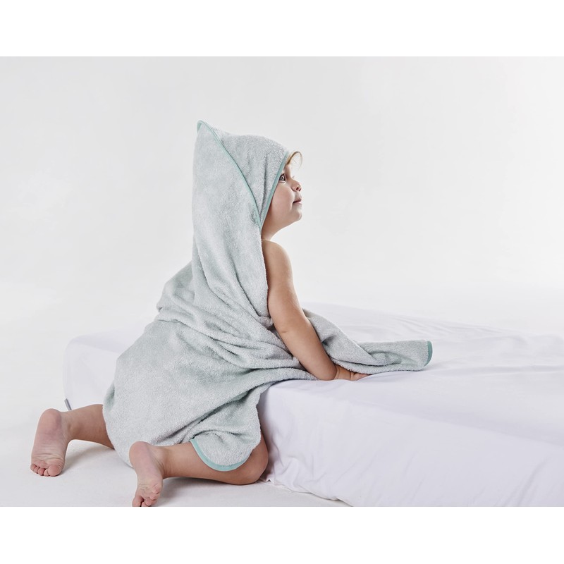 Little Bamboo Hooded Towel - Whisper