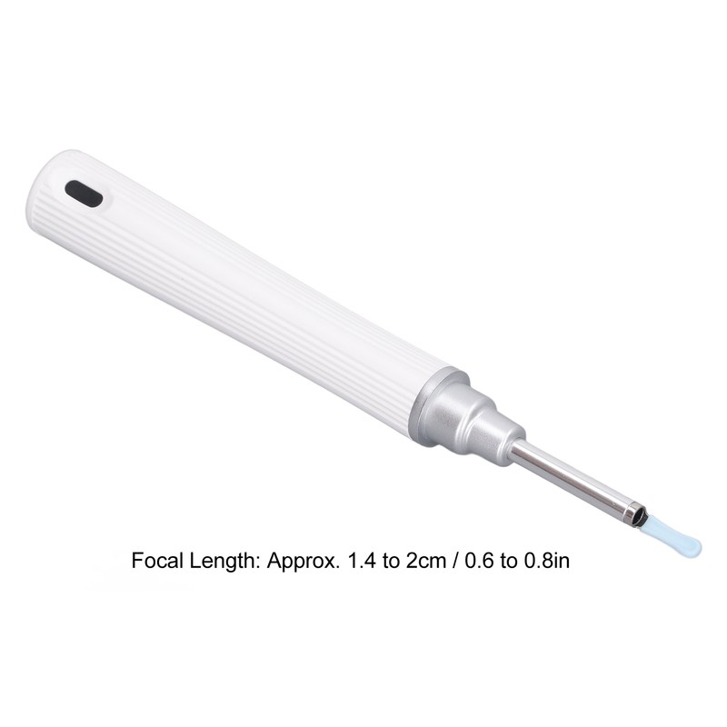 Visible Ear Pick Silicone Spoon ABS Handle HD Ear Endoscope