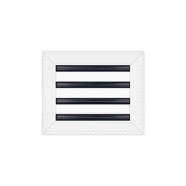 BUILDMART - 12x10 Mud in Air Vent Cover - Drywall Mud-in White Air Vent - Mud Linear Slot Diffuser - Register Grille for Ceiling and Walls - Texas Buildmart