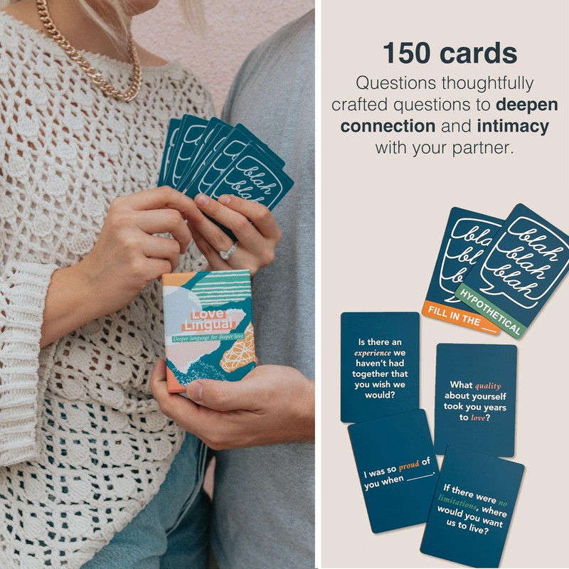 FLUYTCO Love Lingual Level 2 Card Game – 150 Conversation