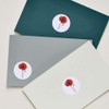 Azeeda 24 x 'Simple Poppy Flower' Stickers - for Crafts,