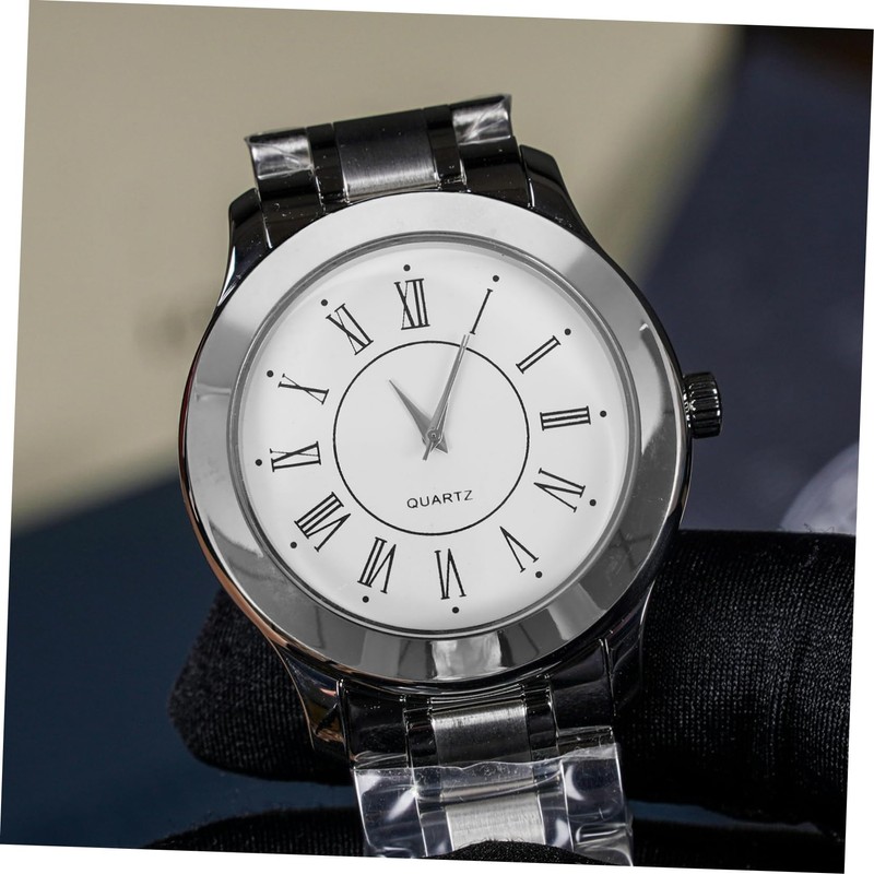 COHEALI Retro Clock Head Insert with Roman Numerals Vintage Round