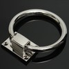 MASUNN Stainless Steel Knocker Pulls Handle Pull Rings Shiny Silver