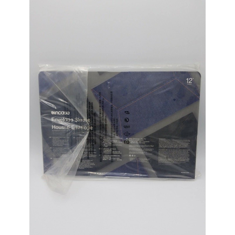 Incase Envelope Sleeve Cone Denim for MacBook 12 Inch Black