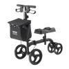 Knee Scooter Carbon Steel Folding Knee Walker Recovery Scooter 300LB