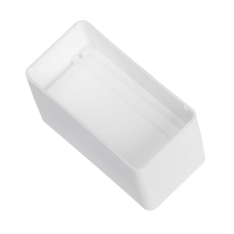 110x55mm Duct Connector with Non-Return Damper Flap - Straight Joint