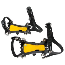 EVERNEW EBY014 6 Prong Crampon, Large, Yellow
