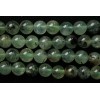Prasiolite beads with Tourmaline 8mm about 15 1/2" strands (green