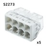 WAGO Connecting Terminal Set - 100 Clamps (Series 221 &