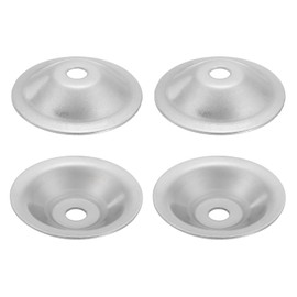 MECCANIXITY 4 Pcs M10 Arbor Washer, 2x70mm 304 Stainless Steel Bench Grinder Arbor Washer for Bench Grinder Polisher Wire Wheel Buffing, Silver