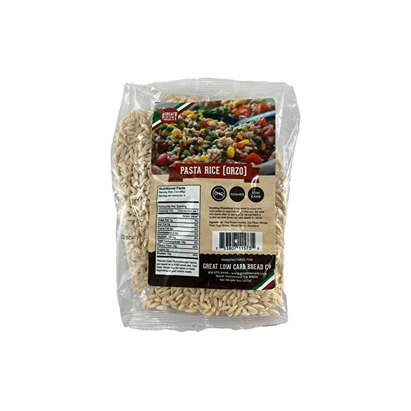 Great Low Carb Bread Co. Pasta Rice Ozro | Keto
