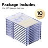 Mcbazel 35PT Magnetic Card Holder,Upgraded Version Game Card Case,10 PCS