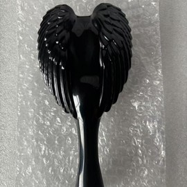 Angel Comb Women's Style Creative Air Cushion Massage Hair Brush Gift Comb Black [Bubble Bag] 20ea