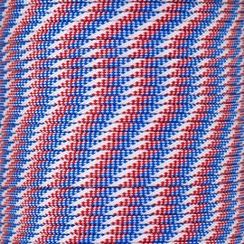 PARACORD PLANET 10 20 25 50 100 Foot Hanks and 250 1000 Foot Spools of Parachute 550 Cord Type III 7 Strand Paracord (Red; White; Blue 100 Feet)