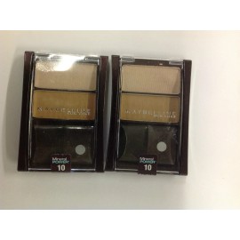 Maybelline 2 X MAYBELLINE MINERAL POWER BRONZING POWDER DUO ( GLISTENING SANDS #10 ) NEW.