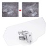 Vbestlife Parabrisas Transparente para Motocicleta,Parabrisas Protector Pantalla Protección de la