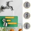 2-Pack 360° Swivel Faucet Adapters - 20mm Female to 22mm