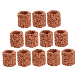 CAXUSD 12pcs Aquatic Plant Fixed Ring Durable Pottery Holder for Fish Tank Floating Landscape Grass Ring Easy to Clean and Reusable Aquarium Decoration