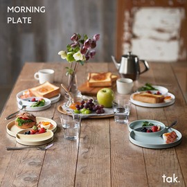 Tak MORNING PLATE Light Orange | Tuck Morning Plate JTN-0500-LOR