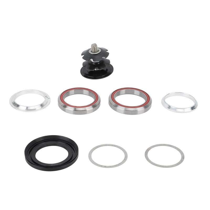 Bikes Headset Aluminum Alloy Double Bearings Colorfast Bicycle Front Fork