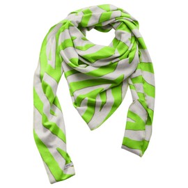 Cecil Women's Cosy Triangular Scarf, Citrus Lime