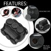 Copkim 10 Pack Black Multi Cable Connector Insulated Multi Tap