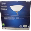 Harbor Breeze 41182 1-Light White Incandescent Ceiling Fan Light Kit
