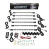 LEDGlow 6pc Multi-Color LED Interior Footwell Underdash Neon Light Kit