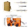 Chain Saw Sharpener Kit Hand-Cranked Tool Portable Chainsaw Sharpeners Jig
