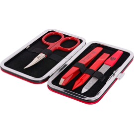3 Swords Germany - brand quality 4 piece manicure pedicure grooming kit set - Made by 3 Swords Germany (183)