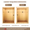 Storvexify Pull Out Trash Can Under Cabinet with Soft-Close Slides，Heavy