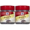 McCormick Poppy Seed, 1.25 oz, 2 pk