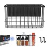 Magnetic Basket Organizer, Dryer Ball Holder Whiteboard Cabinet