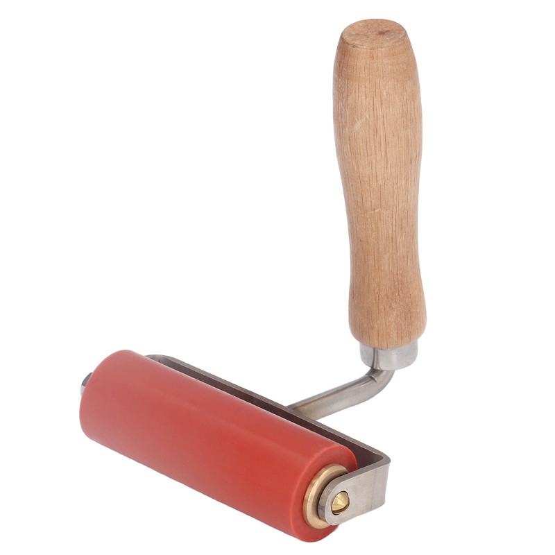 90mm 75° Bend Silicone Roller Handheld Pressure Roller Heat Resistant