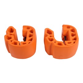Demfec 2PCS Snap in Bumpers/Fenders Compatible with Sea-Doo Upgrade Tear Resistant Material Jet ski Bumpers 295100418 295100729 (Orange)