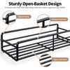 Metal Shower Shelf for Bathroom Storage – Wall-Mounted Single-Tier Organizer