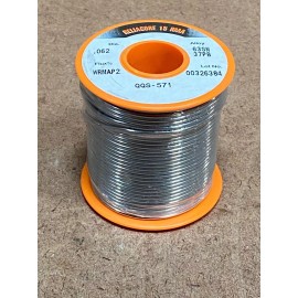 Alpha Rosin Solder 63Sn/37Pb P2 .062 dia 1LB ~ ALPHA Reliacore 15 RMA