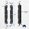 000-12602-001 Flush Mount Bracket Replace for Lowrance SS3D & TTLSCN