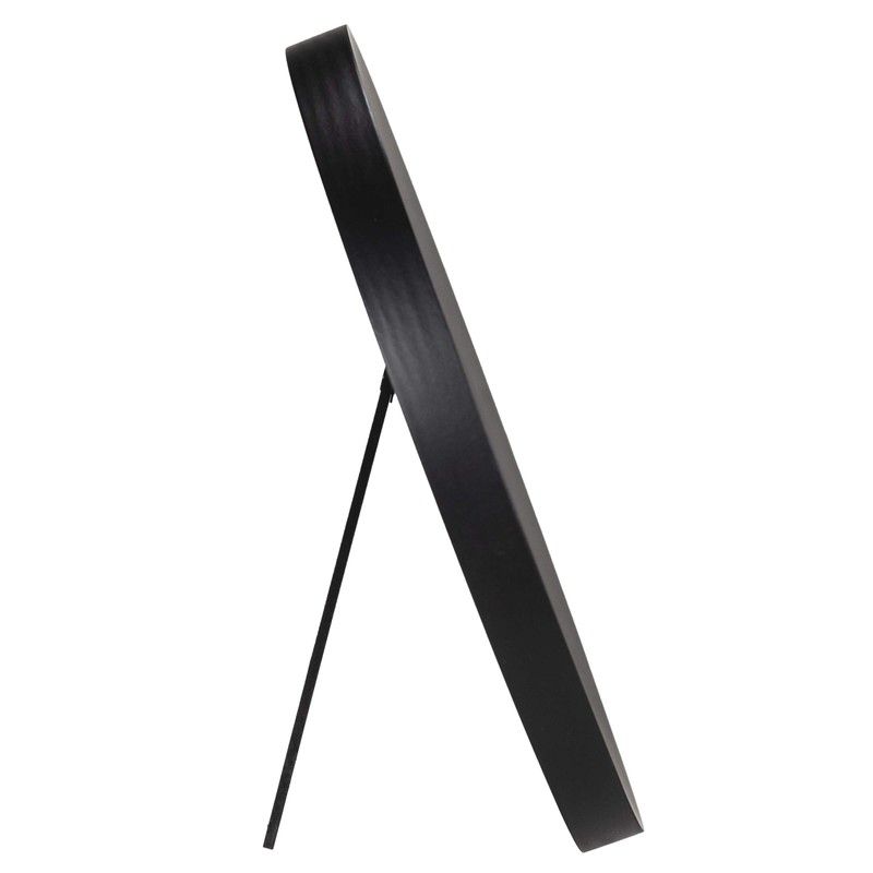 Malden Classic Oval Black Wood Picture Frame, 5 by 7-Inch