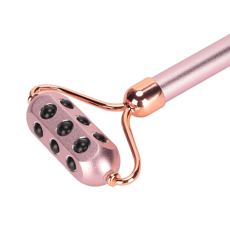 Face Beauty Massage Roller Aluminium Alloy Promote Absorption Germanium Manual