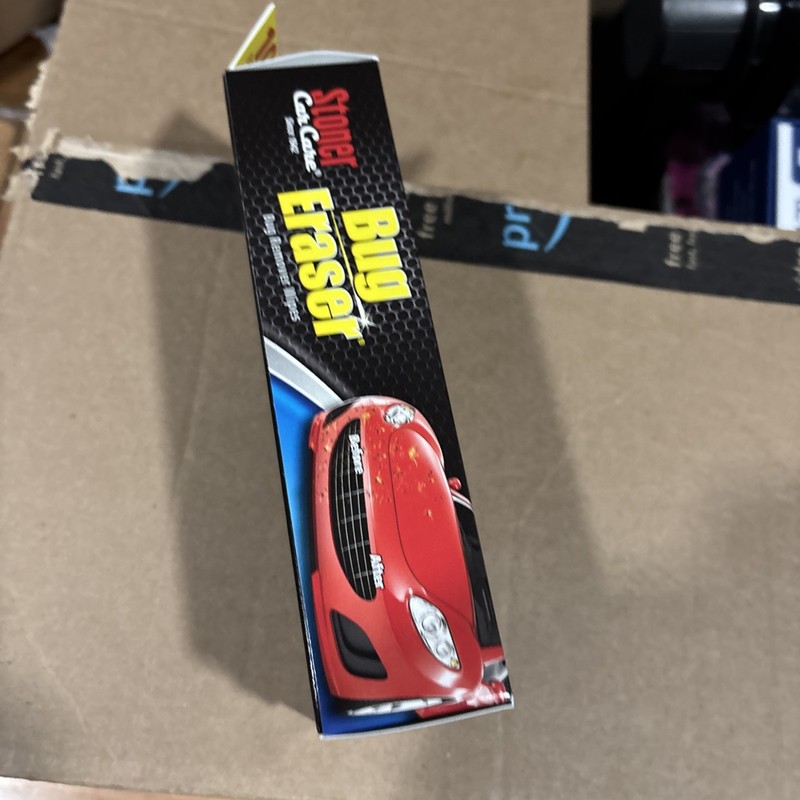 Stoner Car Care 95401 Bug Eraser Car Cleaning Wipes, Removes