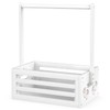 BAMBOOHOMIE Baby Shower Crate Closet, Baby Baskets with Hangers Handle,