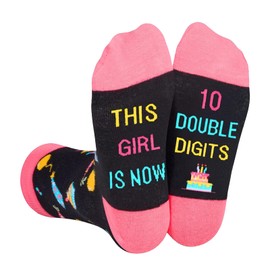Dongnesi 10th Birthday Gifts For Girls,Cute Fluffy Socks,Warm Bed Socks,10 Year Old Gifts For Girls,Practical And Beautiful Gift