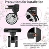 CJKDXDH Silicone Luggage Wheel Covers, 8 Pcs Anti Noise Wear-Resistant