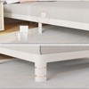 HQU 6 Inch Queen Bed Frame with Metal Baffles, Heavy